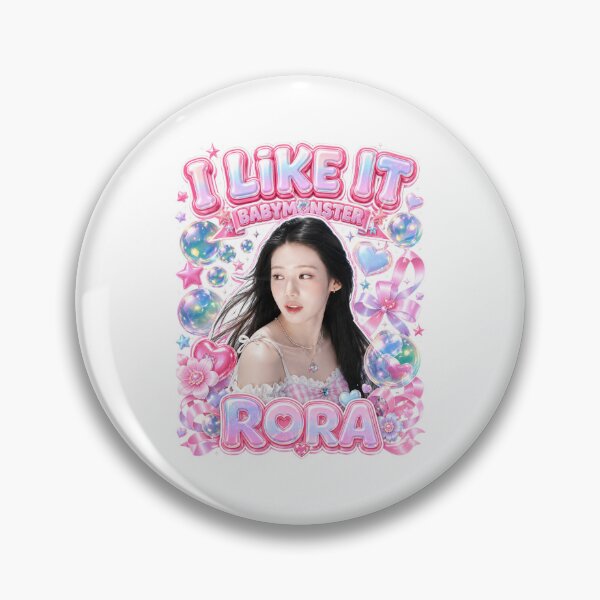 Item preview, Rora BABYMONSTER Sweet Ribbon Elegant Pop Fan Art designed and sold by Valereekmerch.
