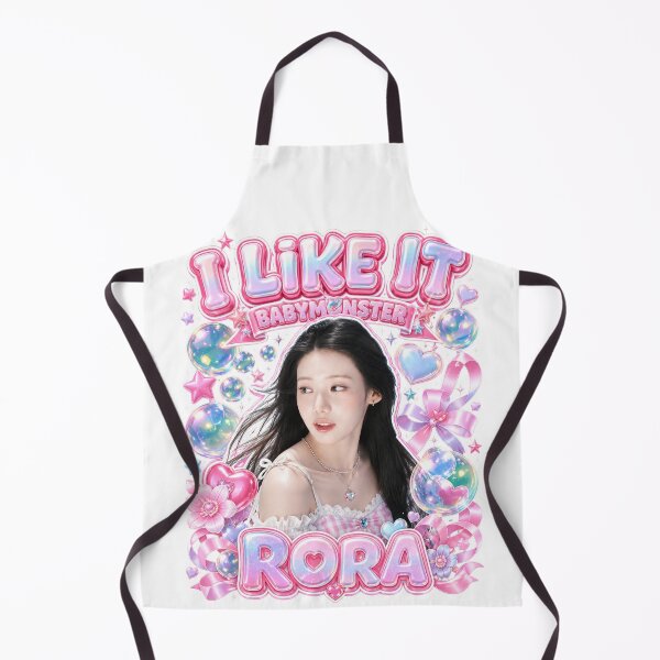 Item preview, Rora BABYMONSTER Sweet Ribbon Elegant Pop Fan Art designed and sold by Valereekmerch.