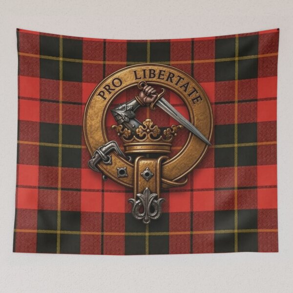 Item preview, Wallace Crest 3D and Modern Tartan designed and sold by Kirrindy Designs.