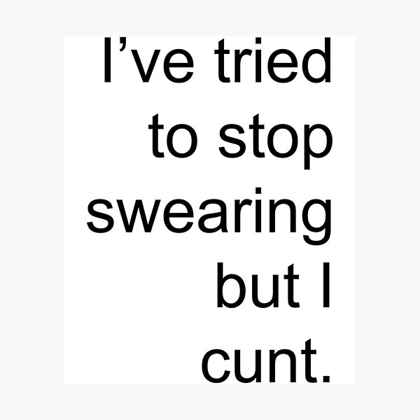 Item preview, I Tried To Stop Swearing But.. designed and sold by harlotoreldela.