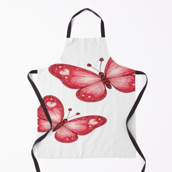 Item preview, Red Heart Butterflies Romantic Aesthetic Art designed and sold by WantStyleyou.