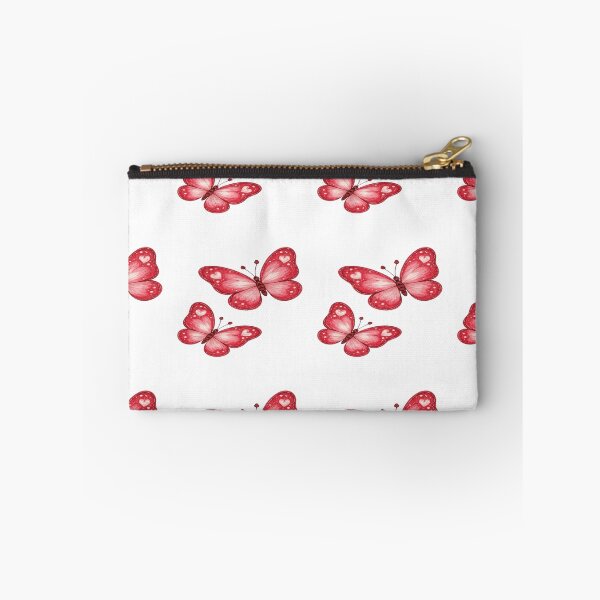 Item preview, Red Heart Butterflies Romantic Aesthetic Art designed and sold by WantStyleyou.