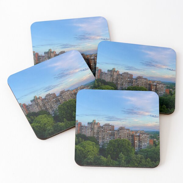 Item preview, Neighbourhood Skyline at Sunset designed and sold by ArrogantRooster.