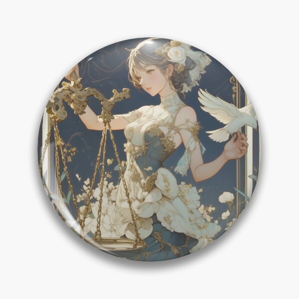 Item preview, Zodiac sign Libra designed and sold by Lenycherry_art.