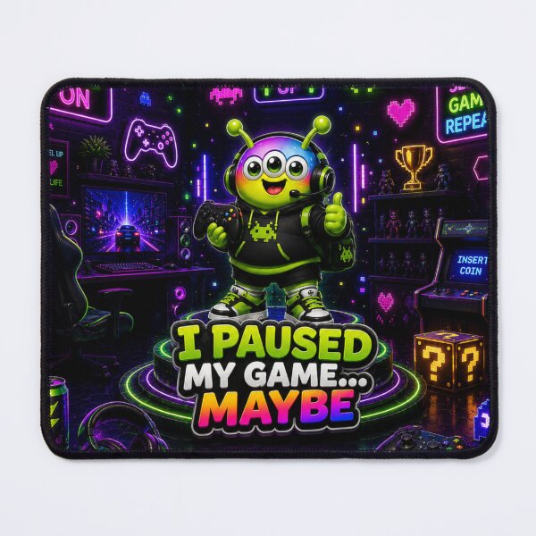 Item preview, I Paused My Game Maybe Alien Gamer designed and sold by KIDXTR.