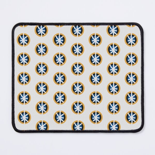 Item preview, Simple Evil Eyes Pattern 2 - Greek Blue, Gold and White designed and sold by Daniel Bevis Design.