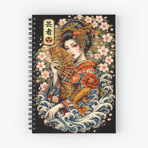 Item preview, Japanese Tattoo Geisha Art designed and sold by Neo Tokio.