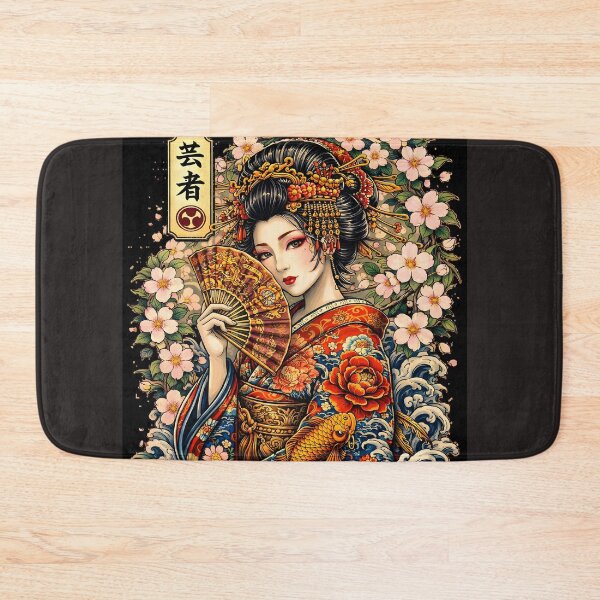 Item preview, Japanese Tattoo Geisha Art designed and sold by Neo Tokio.