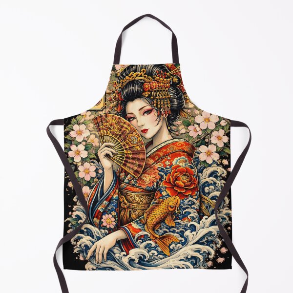 Item preview, Japanese Tattoo Geisha Art designed and sold by Neo Tokio.