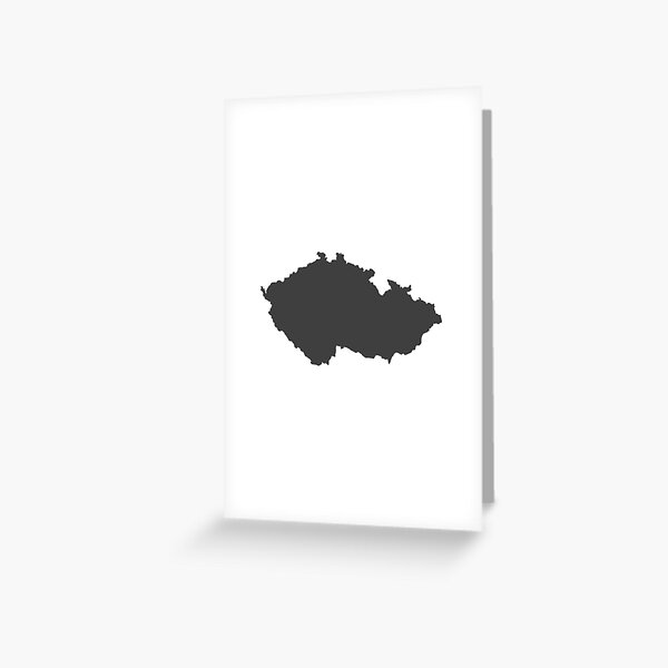 Item preview, Czech Republic Love in Charcoal designed and sold by Maren Misner.