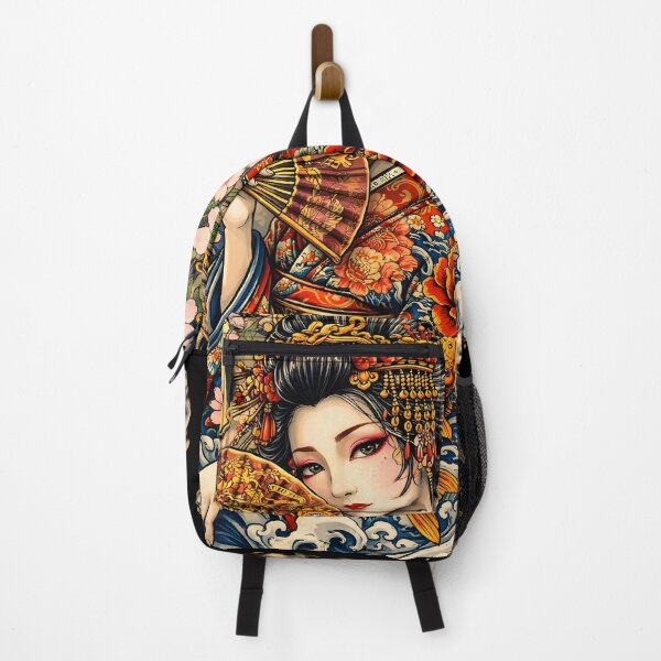 Item preview, Japanese Tattoo Geisha Art designed and sold by Neo Tokio.