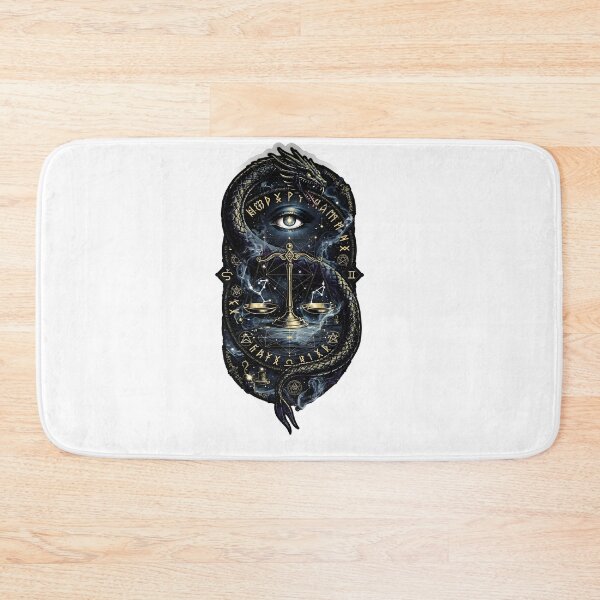 Item preview, Libra Dark Mystic Dragon Eye Scales Occult Zodiac Art designed and sold by Zodiac Celestial Art.