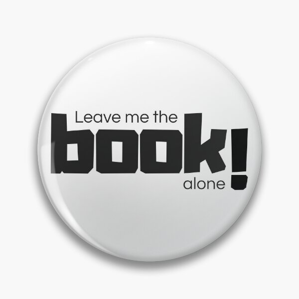 Item preview, I'm reading! Leave me the Book alone - Bookworm lettering - Gift idea designed and sold by annvanart.