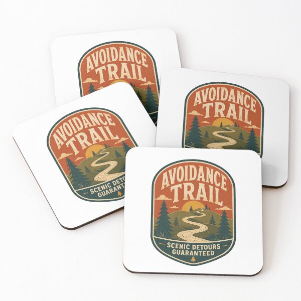 Item preview, Avoidance Trail – Scenic Detours Guaranteed designed and sold by Soft Panic Studio.