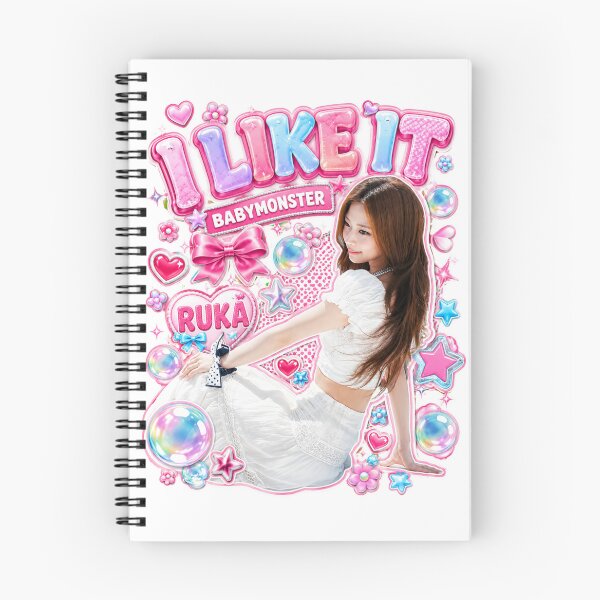 Item preview, Ruka BABYMONSTER I Like It Playful Y2K Kpop Fan Art designed and sold by Valereekmerch.