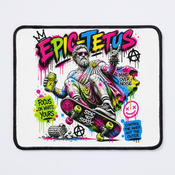 Item preview, Epictetus Stoic Philosopher Ancient Greek Philosophy designed and sold by RockFireMerch.
