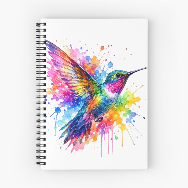 Item preview, Color Burst Hummingbird designed and sold by PeterPunkt.