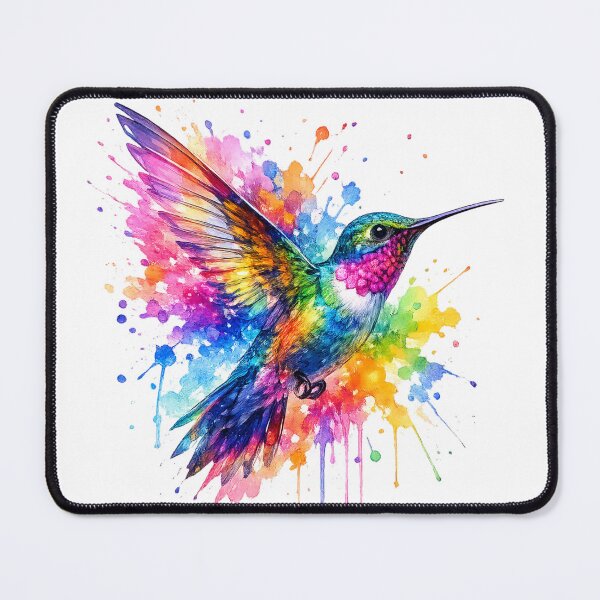 Artikelvorschau, Color Burst Hummingbird entworfen und verkauft von PeterPunkt.