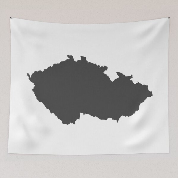 Item preview, Czech Republic Love in Charcoal designed and sold by Maren Misner.