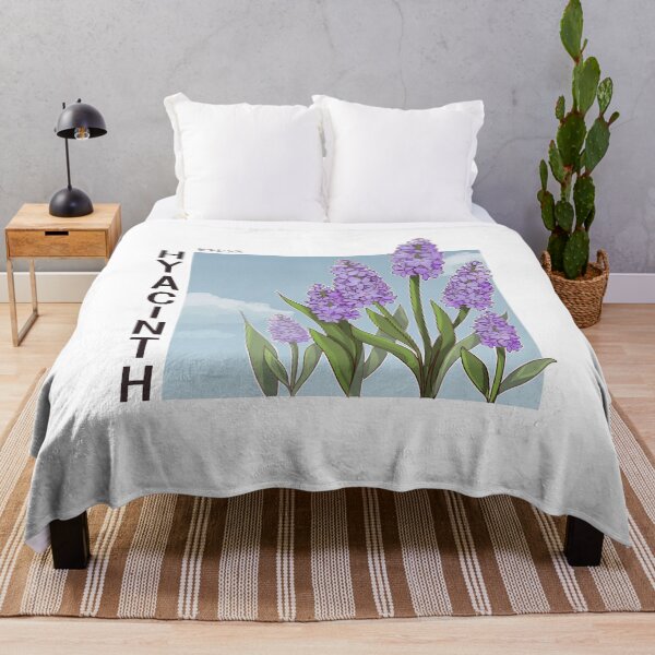 Item preview, Purple Hyacinth Flower designed and sold by Amberein.