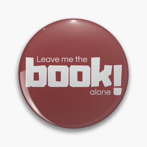 Item preview, I'm reading! Leave me the Book alone - Bookworm lettering - Gift idea - white designed and sold by annvanart.