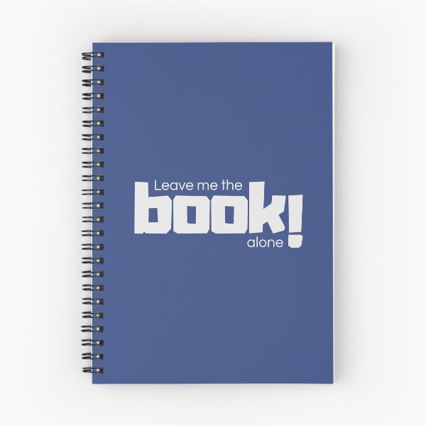 Item preview, I'm reading! Leave me the Book alone - Bookworm lettering - Gift idea - white designed and sold by annvanart.
