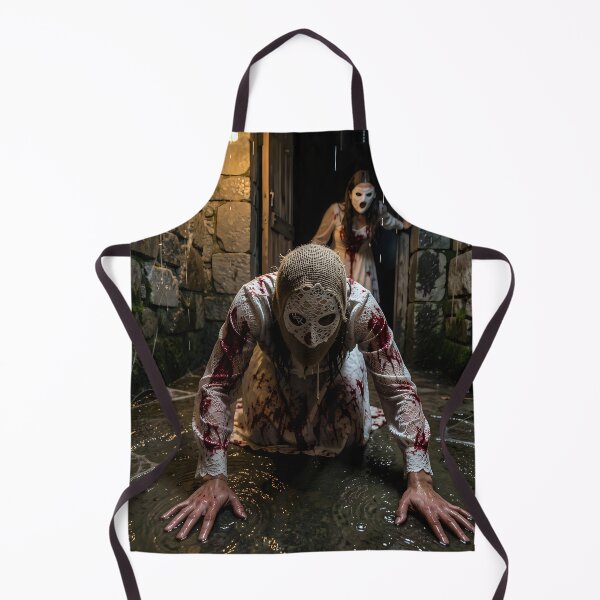Item preview, Bloody nightmare figures in the abandoned cathedral designed and sold by VoidVeilStudio.