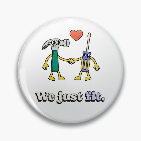 Item preview, We just fit. designed and sold by SlayPOPShop.