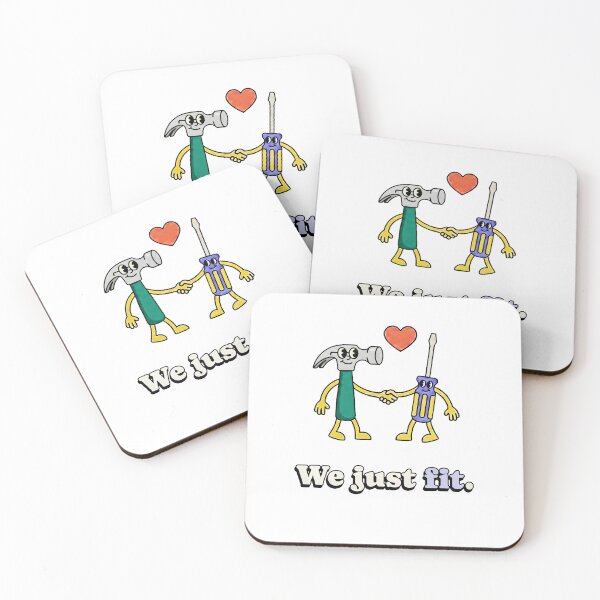 Item preview, We just fit. designed and sold by SlayPOPShop.