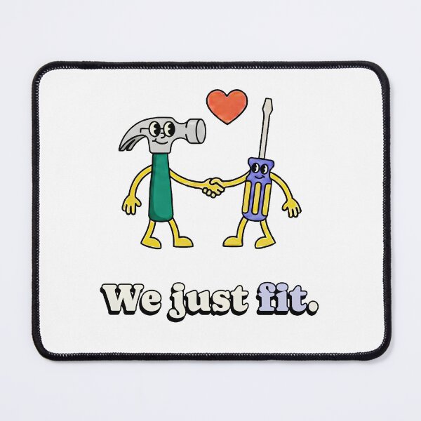 Item preview, We just fit. designed and sold by SlayPOPShop.