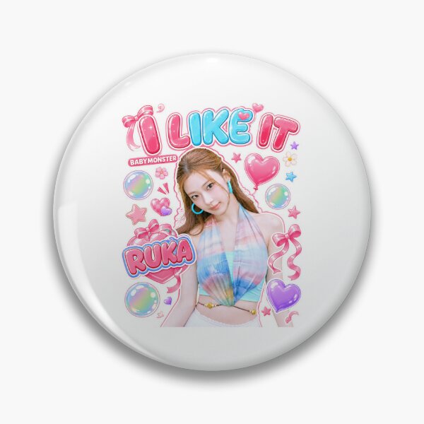 Item preview, Ruka BABYMONSTER I Like It Pastel Bubblegum Fanmade Art designed and sold by Valereekmerch.