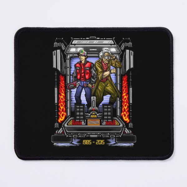Item preview, Illustration of Two Fictional Time Travelers Standing inside designed and sold by AnimeFashionLab.