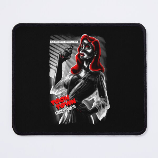 Item preview, Monochrome Style Portrait of a Red Haired Woman designed and sold by AnimeFashionLab.