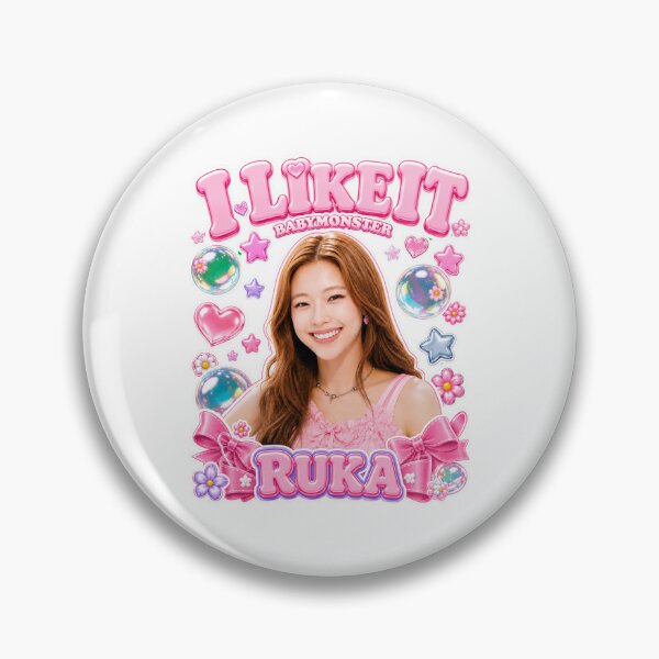 Item preview, Ruka BABYMONSTER Bright Pop Star Retro Fan Art designed and sold by Valereekmerch.