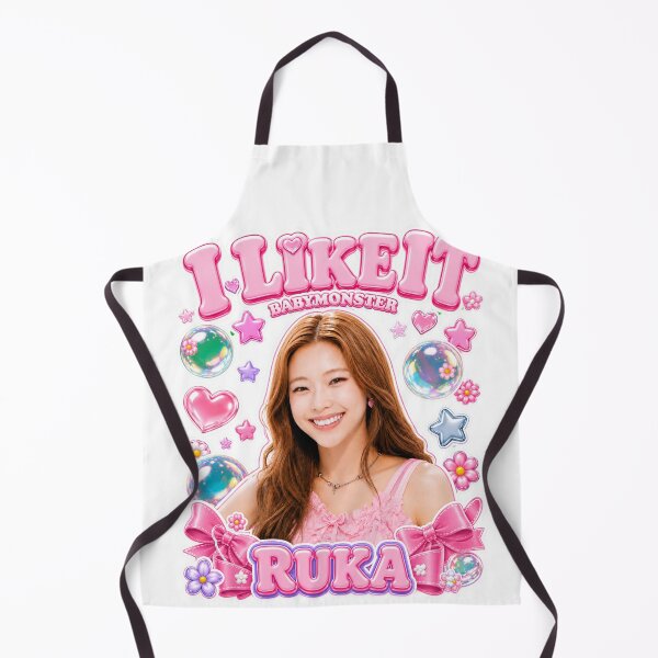Item preview, Ruka BABYMONSTER Bright Pop Star Retro Fan Art designed and sold by Valereekmerch.
