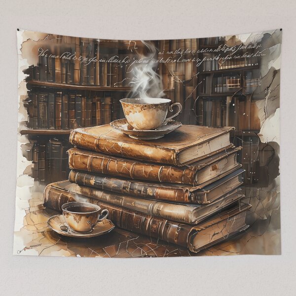 Item preview, The Bibliophile's Sanctuary designed and sold by ONYX Pixee.