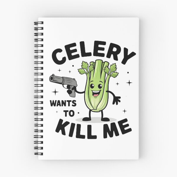 Item preview, Celery wants to kill me - Celery allergy awareness designed and sold by BobaTeeStore.