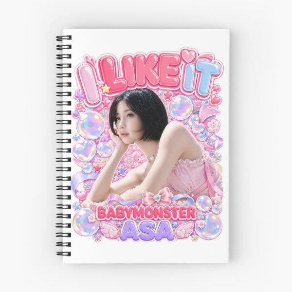 Item preview, Asa BABYMONSTER I Like It Bright Rap Kpop Fan Art designed and sold by Valereekmerch.