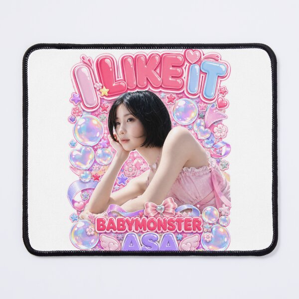 Item preview, Asa BABYMONSTER I Like It Bright Rap Kpop Fan Art designed and sold by Valereekmerch.