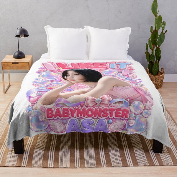 Item preview, Asa BABYMONSTER I Like It Bright Rap Kpop Fan Art designed and sold by Valereekmerch.