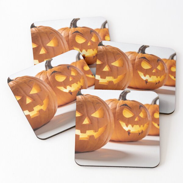 Item preview, Row of Carved Halloween Pumpkins designed and sold by sneidere9dace.