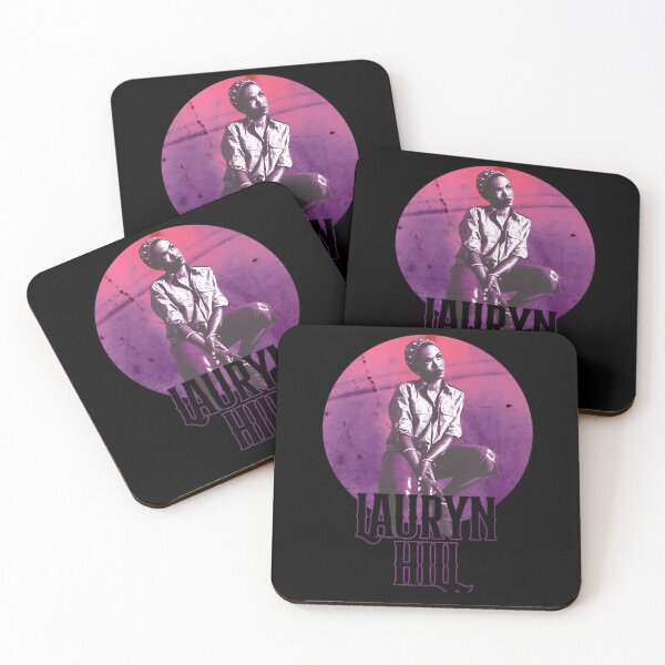 Item preview, Female R&B Musician Portrait Pink Circular designed and sold by dnzl.