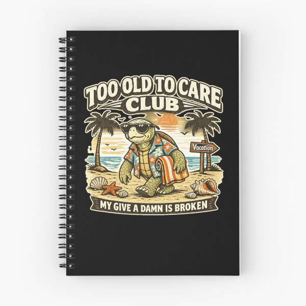 Item preview, To old to care club designed and sold by HiPatti.