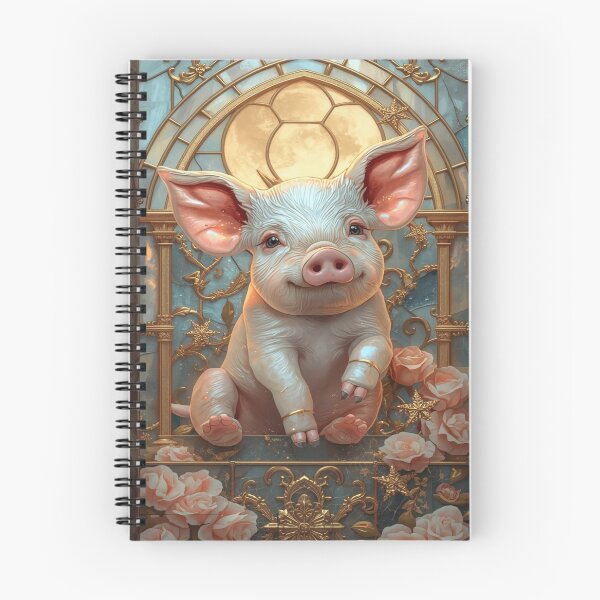 Item preview, Piggies Stained Glass Magic designed and sold by BriSher.