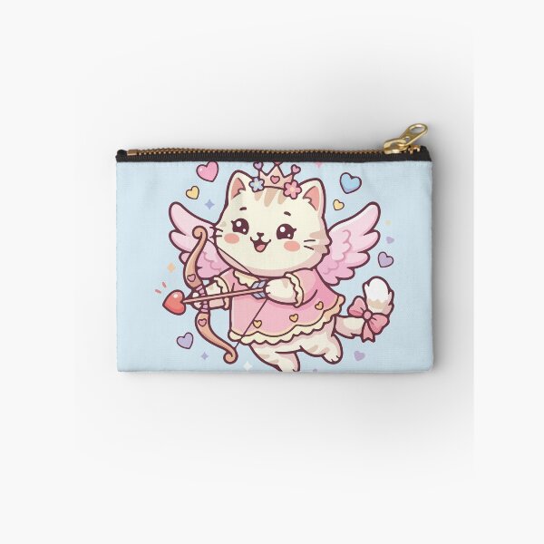 Item preview, Cute Cupid Cat Angel Valentine Princess designed and sold by BrownHorse90s.