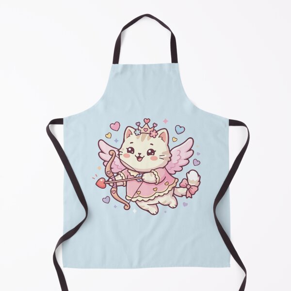 Item preview, Cute Cupid Cat Angel Valentine Princess designed and sold by BrownHorse90s.