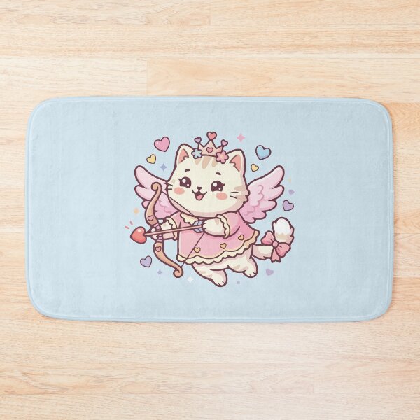 Item preview, Cute Cupid Cat Angel Valentine Princess designed and sold by BrownHorse90s.