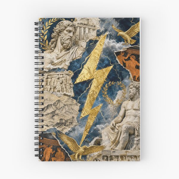 Item preview, Zeus Greek God of Thunder Mythology Art designed and sold by DarVibe Designs.