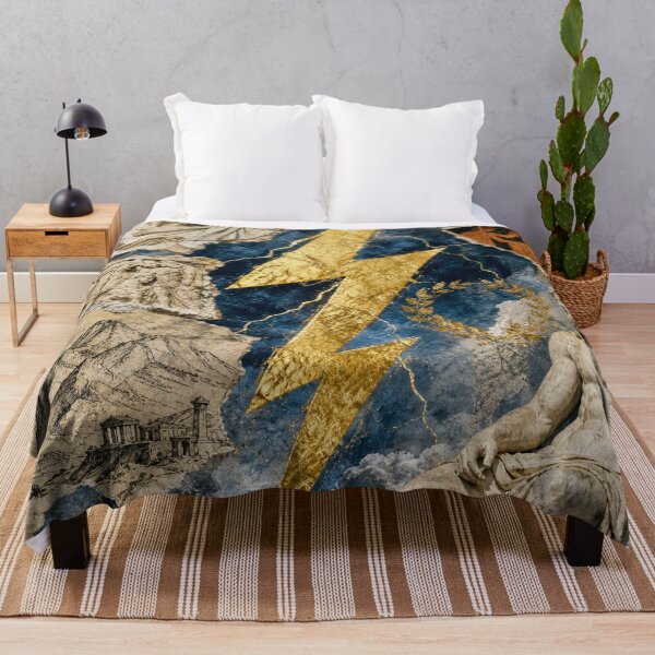 Item preview, Zeus Greek God of Thunder Mythology Art designed and sold by DarVibe Designs.