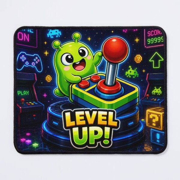 Item preview, Level Up Arcade Alien Gamer designed and sold by KIDXTR.
